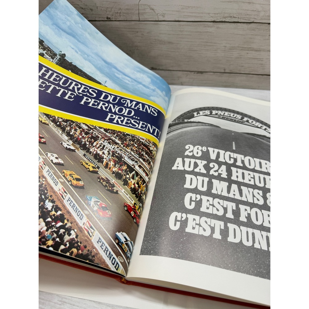 24 Heures Du Mans 1981 Hardcover Book Dust Jacket Le Mans Porsche Racing French - Picture 11 of 14